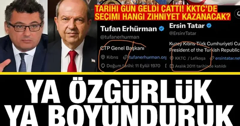 KKTC tarihinin en kritik seçimi bugün! Ya özgürlük ya boyunduruk