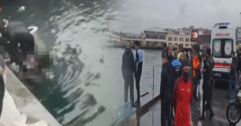 Kadıköy Rıhtım da kahreden olay: 4 engelli denize düştü, 1 i öldü Sözcü Gazetesi