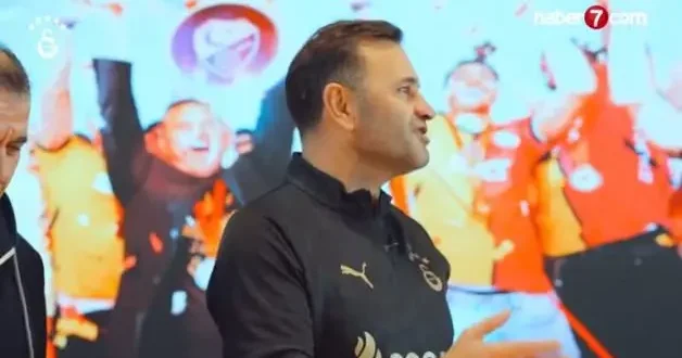 Galatasaray dan Okan Buruk a doğum günü sürprizi!