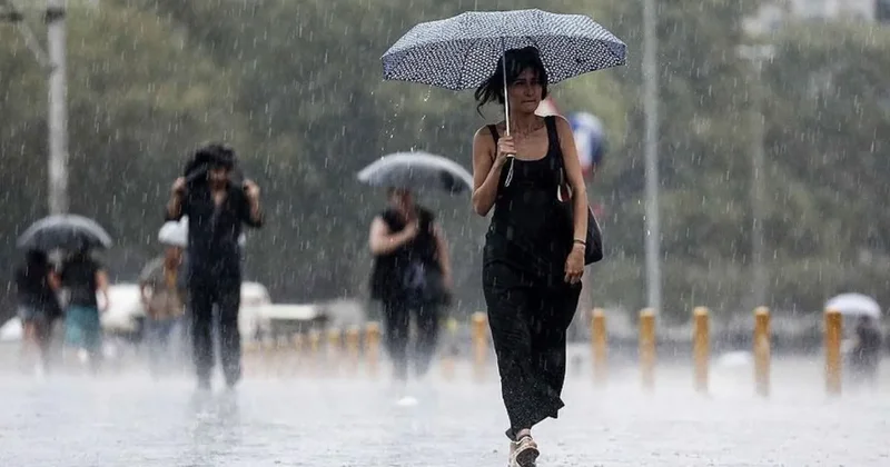 Meteoroloji bölge bölge uyardı! Yurt genelinde hava sıcaklığı düşüyor: Sağanak yağışlar etkili olacak