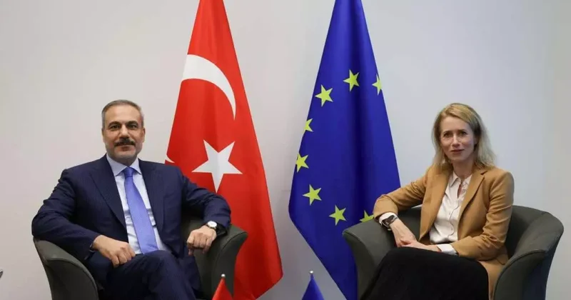 Son dakika: Bakan Fidan dan kritik AB görüşmesi! Üst düzey isimle bir araya geldi
