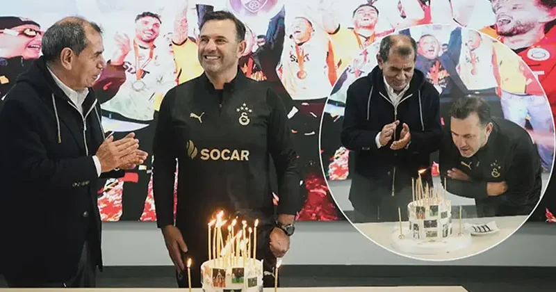 Doğum günü kutlanan Okan Buruk hediyesini istedi! Fanatik Spor Haberleri Video