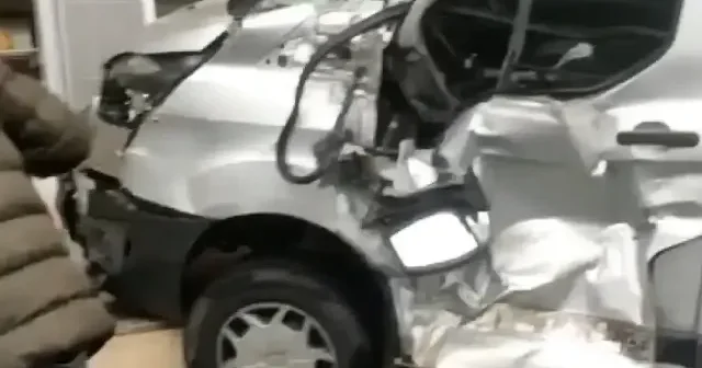 Kocaeli de freni boşalan tanker 8 araca çarparak durdu VİDEO İZLE