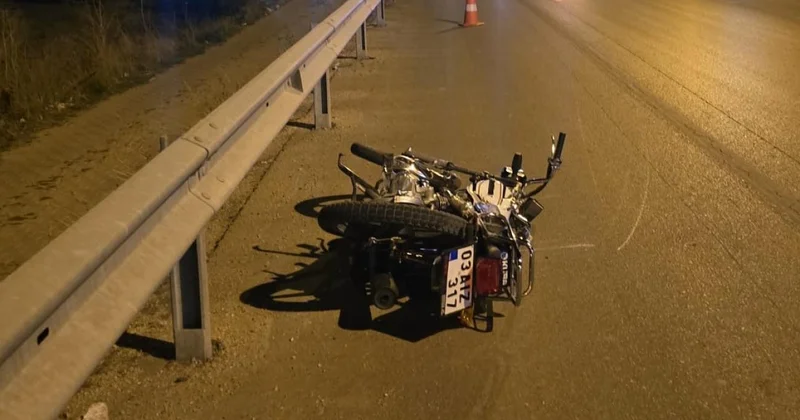 Afyonkarahisar da otomobil ile motosiklet çarpıştı: 1 ölü