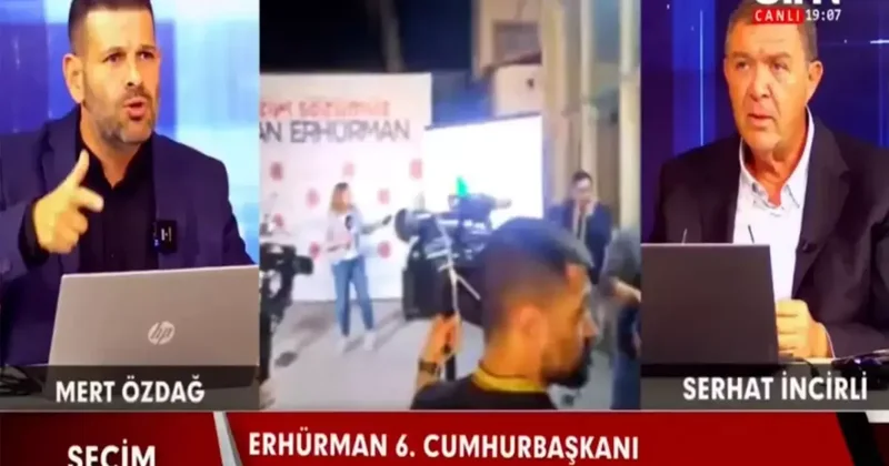 KKTC li gazeteciden canlı yayında skandal sözler