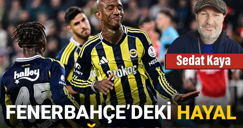 Fenerbahçe deki hayal kırıklığını açıkladı: Bu futbolla şampiyonluk hayal