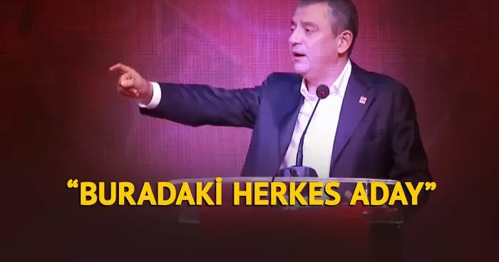 Son dakika Özgür Özel in gözleri doldu, sesi titredi! Konuşmasına damga vuran anlar... Buradaki herkes cumhurbaşkanı adayı