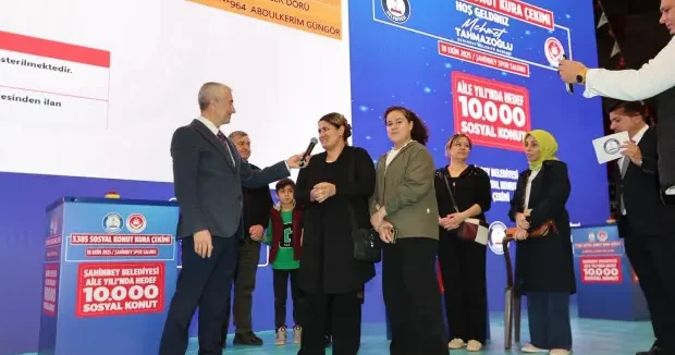 Gaziantep haberleri Şahinbey Belediyesi 3 bin 385 sosyal konut kurasını gerçekleştirdi 19 Ekim 2025