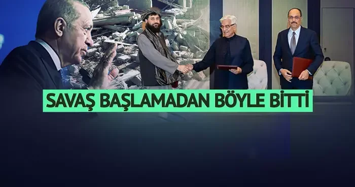 Ateşkes Türkiye devreye girince gelmiş! Pakistan Afganistan savaşı başlamadan böyle bitti: Talimat Erdoğan dan, MİT devreye girdi