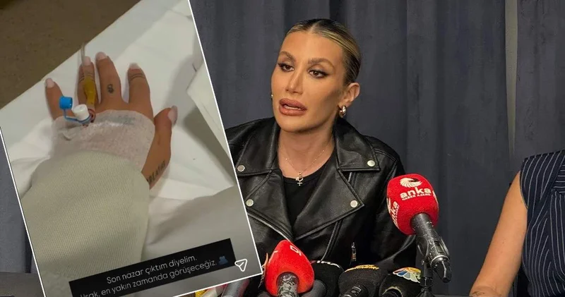İrem Derici hastanelik oldu