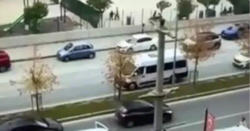 Okul yolunda dehşet! Çocuğunun önünde babaya saldırdı