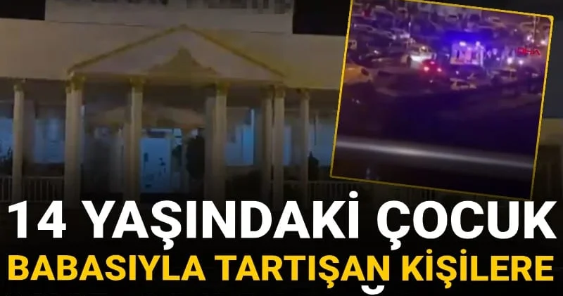 14 yaşındaki çocuk düğünde kurşun yağdırdı! 5 yaralı
