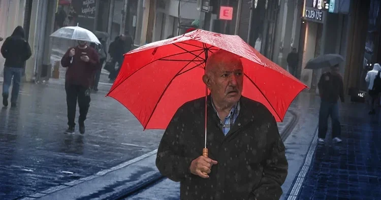 7 il için alarm verildi! Meteoroloji sarı kodla uyardı: Kuvvetli sağanak geliyor