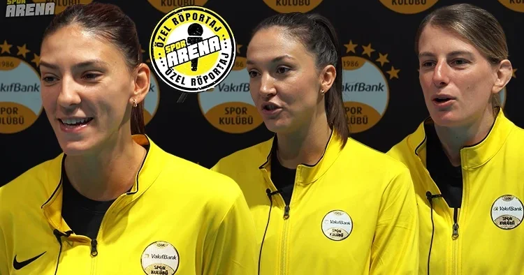 VakıfBank yıldızları Bošković, Jegdić ve Cazaute, Spor Arena ya konuştu: 4 kupa daha kazanabiliriz Zehra nın nasıl oynadığını gördünüz En çok...