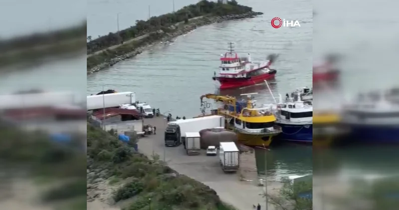 Denizde facia! Teknenin makarası koptu! Son dakika haberleri