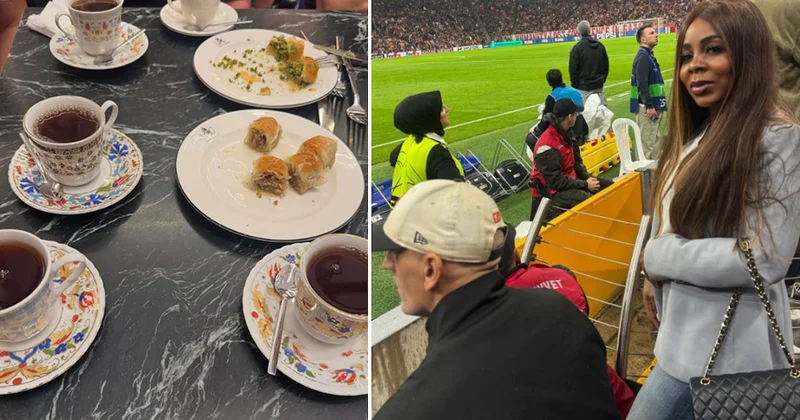 Dünyanın en pahalı futbolcusunun annesi İstanbul a hayran kaldı: Baklava yedi, çay içti Sözcü Gazetesi