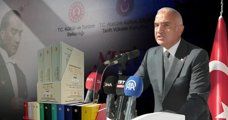 Nutuk için bakanlıktan tarihi adım Muhteşem çalışmayı Bakan Ersoy duyurdu: Milli mücadelenin mirası dünyaya açılıyor