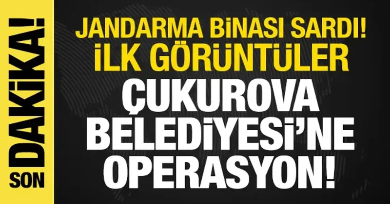 Çukurova Belediyesi ne operasyon! Çok sayıda gözaltı
