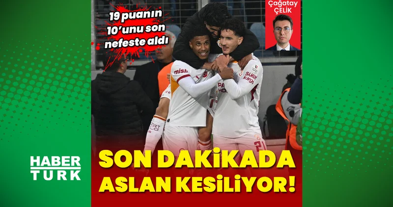 Galatasaray son dakikada Aslan kesiliyor!