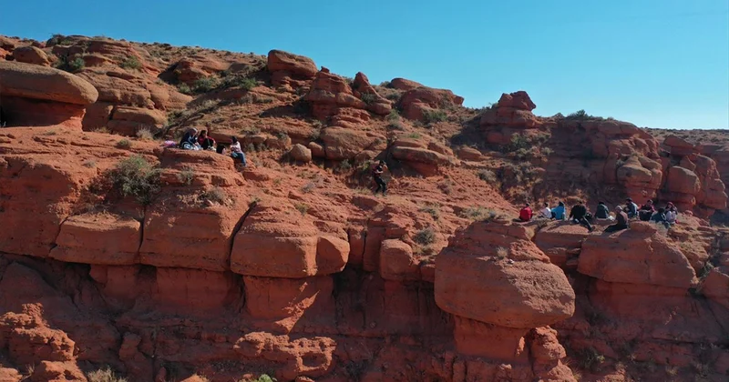 Kars’ın saklı kanyonunda Arizona’yı aratmayan manzaralar doğaseverleri bekliyor