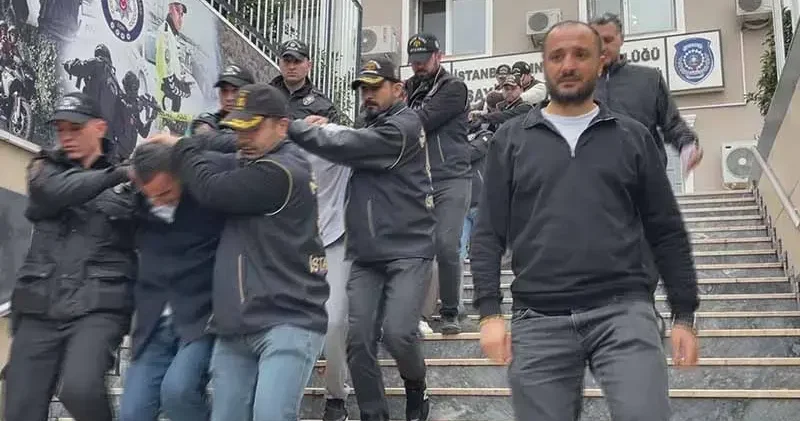 İstanbul’da 3 ilçedeki kundaklama ve silahlı saldırı olaylarına ilişkin 15 gözaltı