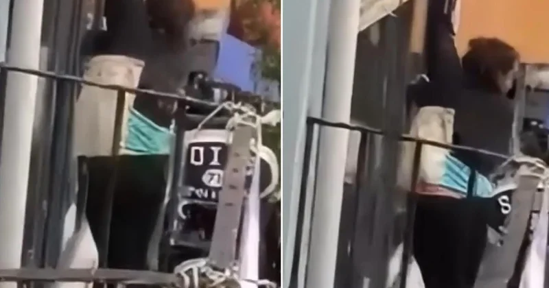 2 erkekle aynı otel odasında kalan kadın pencereden aşağı düştü