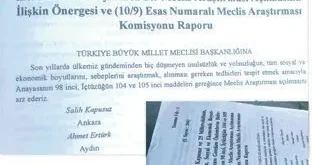YAVUZ DONAT 1114 sayfalık yolsuzluk raporu