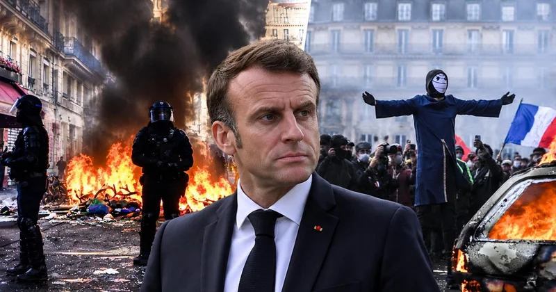 Fransa da gözaltı sayısı 2 bini aştı, Macron dan gösterilere yasak sinyali
