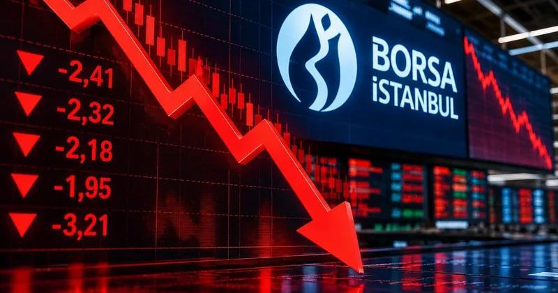 İstifaların ardından Borsa İstanbul da sert düşüş
