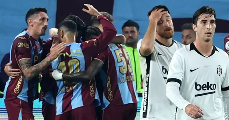 (ÖZET) Trabzonspor seriye bağladı! Derbide Beşiktaş ı devirdi Trabzonspor Beşiktaş maç sonucu: 2 0