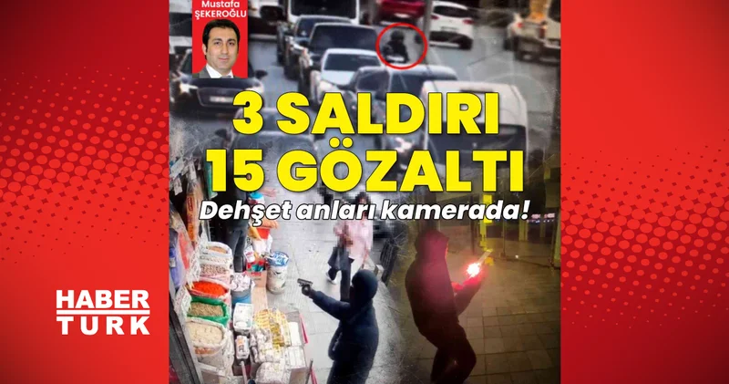 Son dakika haberler: İstanbul Sarıyer, Beşiktaş ve Küçükçekmece yi hedef almışlardı: 15 şüpheli yakalandı Son dakika haberleri