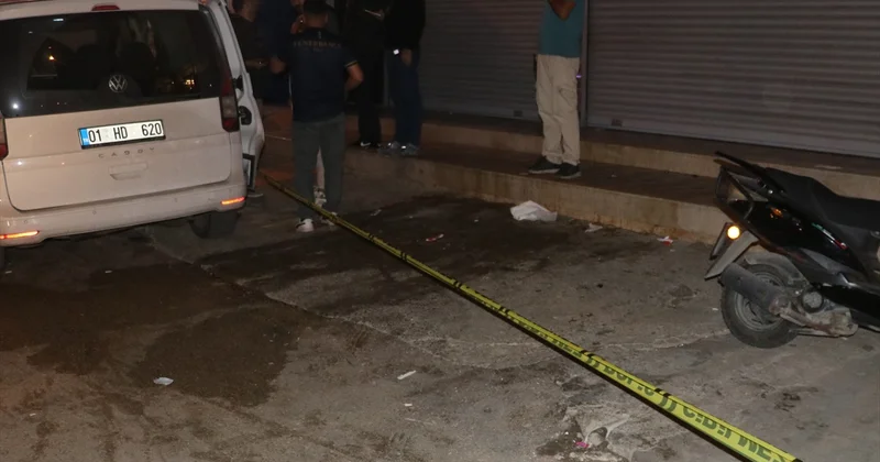 Adana Seyhan da bir iş yerinde tabancayla vurulan 16 yaşındaki genç ağır yaralandı