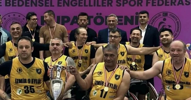Namağlup şampiyon tekerlekli sandalye basketbol takımının hedefi Süper Lig İzmir Haber Habertürk Yerel Haberler