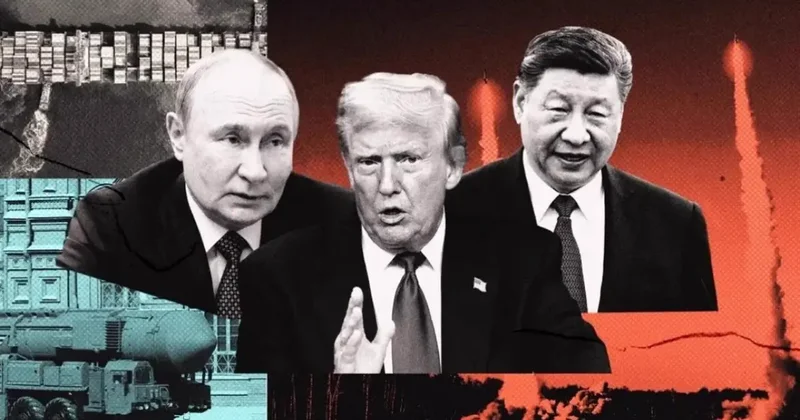 Masadaki şok taslak sızdı: Putin, Xi ve Trump zirvesi mi?