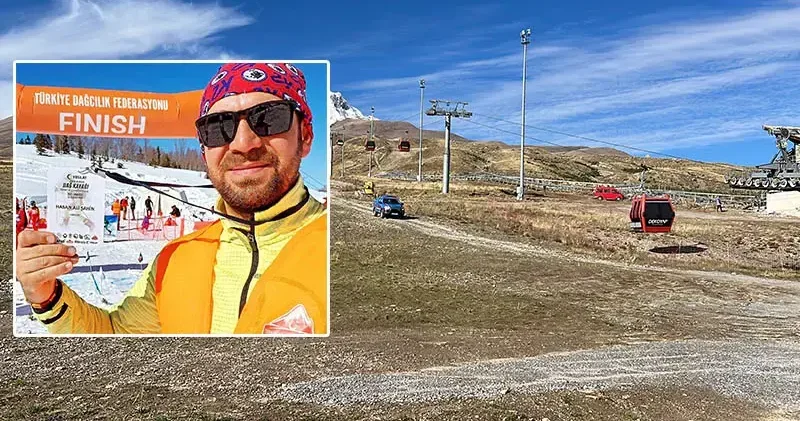 Erciyes Dağı na tırmanırken düşen dağcı hayatını kaybetti