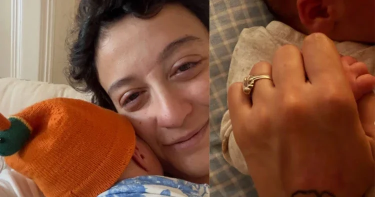 İşte Melike Şahin in oğlu Ali Robin!