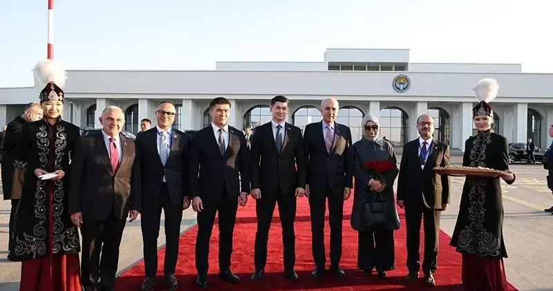TBMM Başkanı Numan Kurtulmuş, Kırgızistan’da