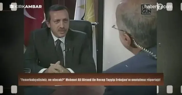 Fenerbahçelisiniz, ne olacak? Mehmet Ali Birand ile Recep Tayyip Erdoğan ın unutulmaz röportajı!