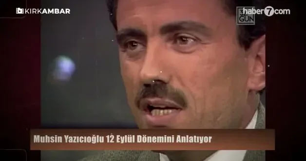 Muhsin Yazıcıoğlu 12 Eylül dönemini anlatıyor