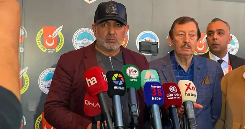 Kayserispor Başkanı Ali Çamlı: Selçuk Şahin aklını başına alsın