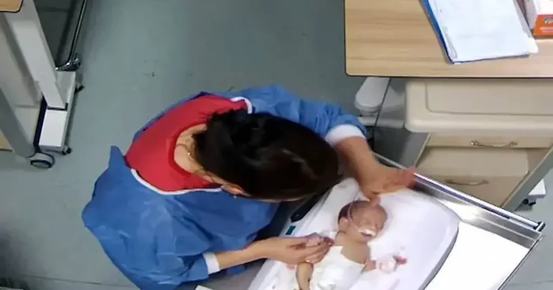 Görüntüler Türkiye yi ayağa kaldırmıştı: Kuvözdeki bebeğe şiddet davasında Adli Tıp raporu! Baba isyan etti