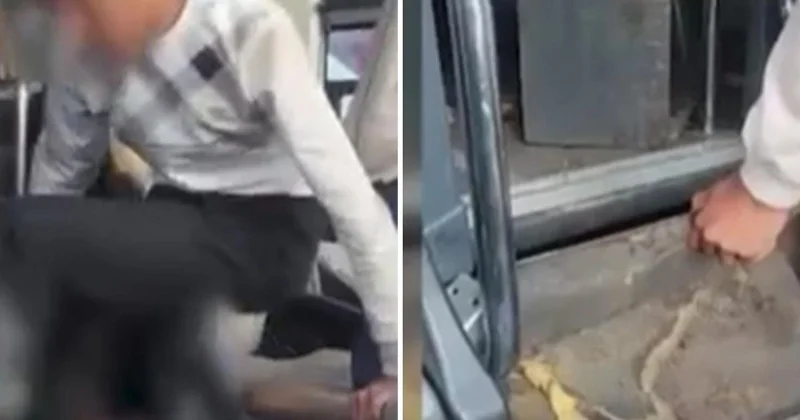 Yolcu otobüsünde inanılmaz düzenek! İçinden 5 kişi çıktı