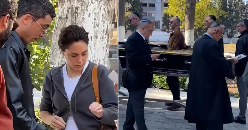 Can Bonomo babasını böyle son yolculuğuna böyle uğurladı