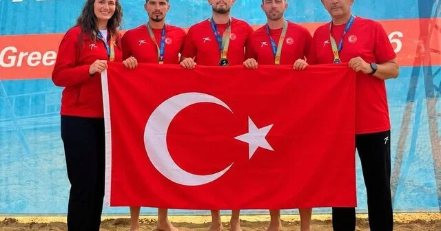 Erzincanlı milli sporcuların yer aldığı Türkiye, Air Badminton da Avrupa ikincisi oldu Erzincan Son Dakika Haberleri Habertürk Yerel Haberler