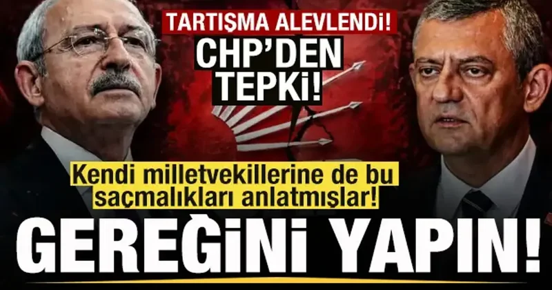 CHP den Yeni Parti ye tepki: Vekillere de bu saçmalıkları anlatmışlar! Gereğini yapın