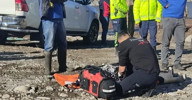 El freni açılan pikap baraja düştü: Kadın mühendis hayatını kaybetti Elazığ Haberleri