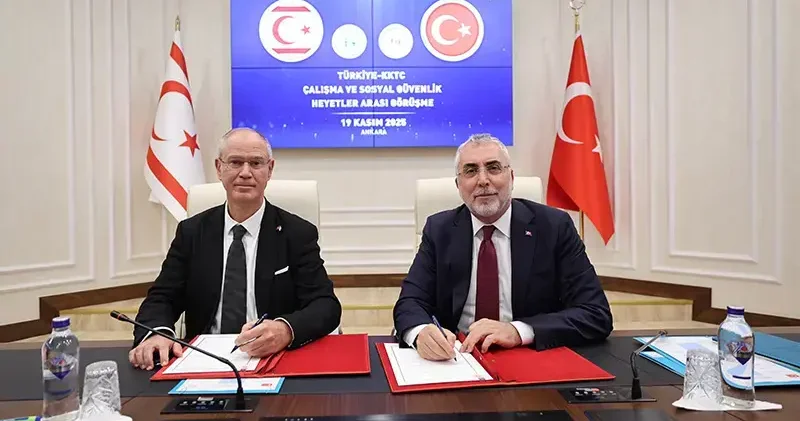 Türkiye ile KKTC arasında işbirliği anlaşması imzalandı