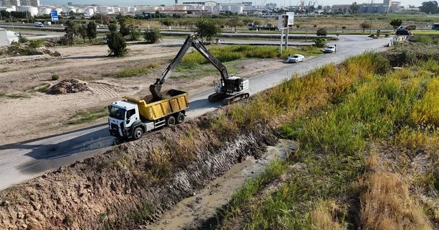 ASAT tan taşkın riskine karşı temizlik seferberliği Antalya Haberleri