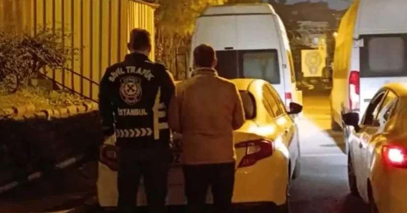 Ters yönden geldiği için kendisini uyaran sürücüye saldıran kişi yakalandı