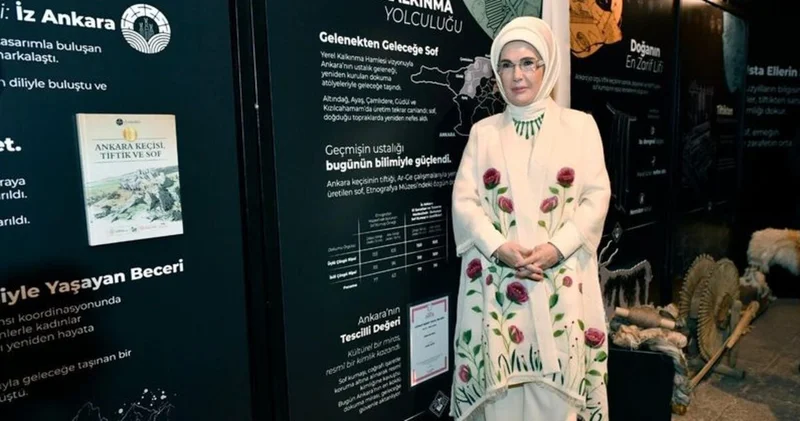 Emine Erdoğan: Sof dokumak, medeniyetimizin ruhunu, başarısını, kimliğini ve belleğini dokumaktır